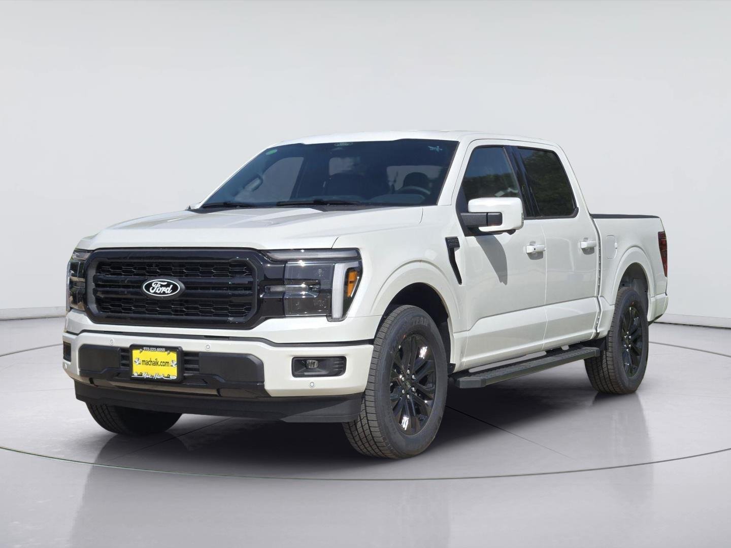 New 2026 Star White Metallic Tri-Coat Ford Lariat® image 2
