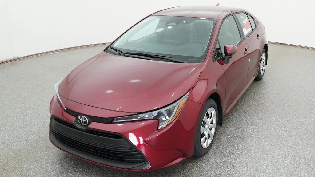 New 2026 Ruby Flare Pearl Toyota LE image 20