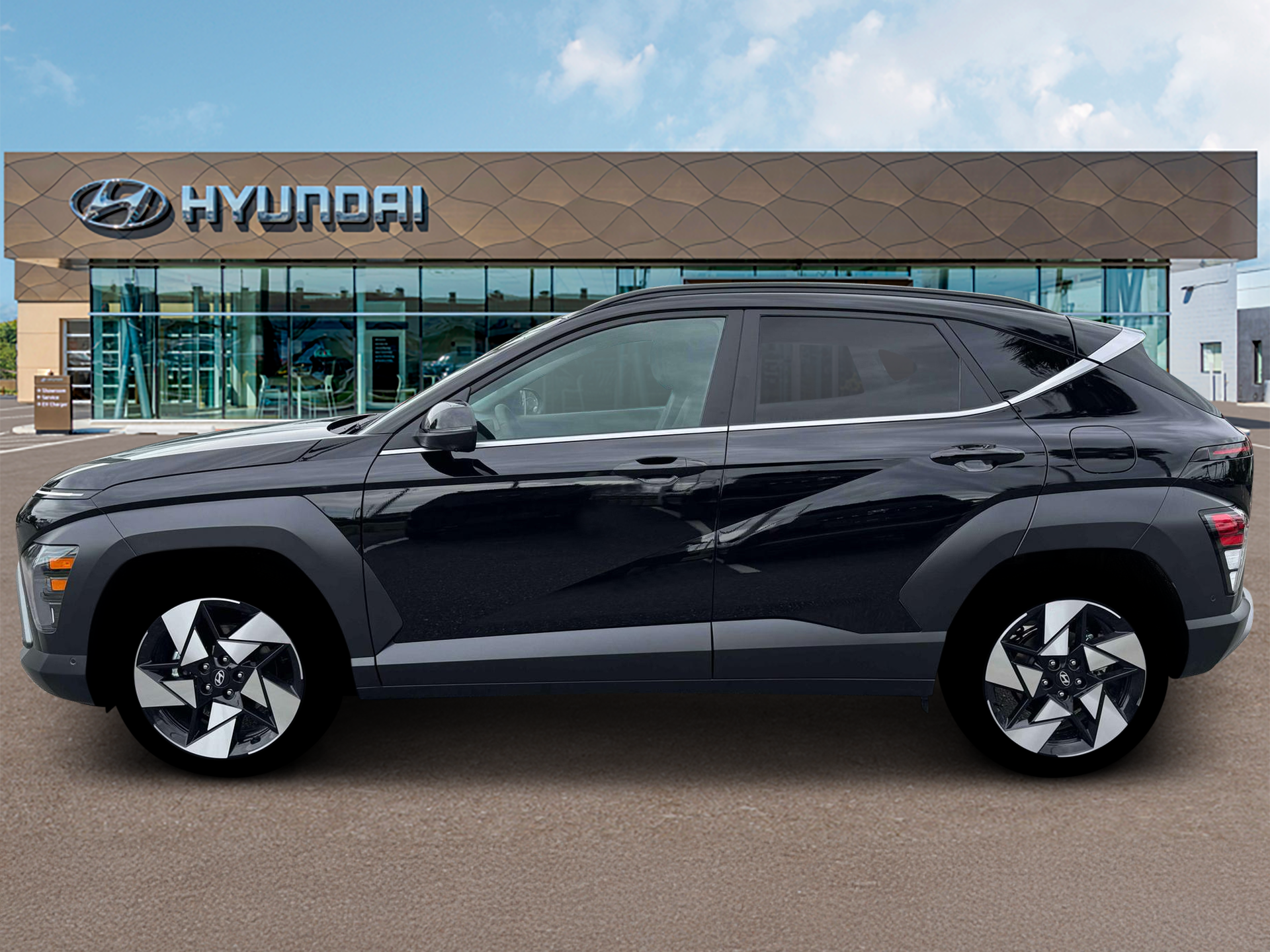 New 2026 Black Hyundai Limited AWD image 3