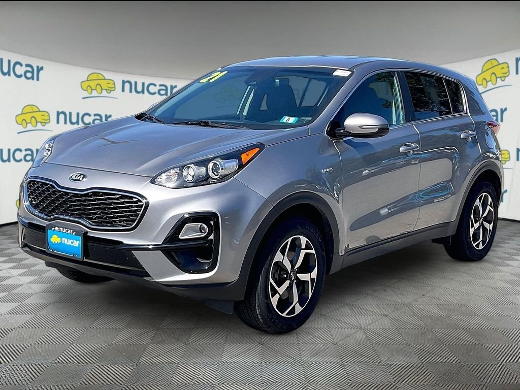 Used 2021 Steel Gray Kia LX image 3