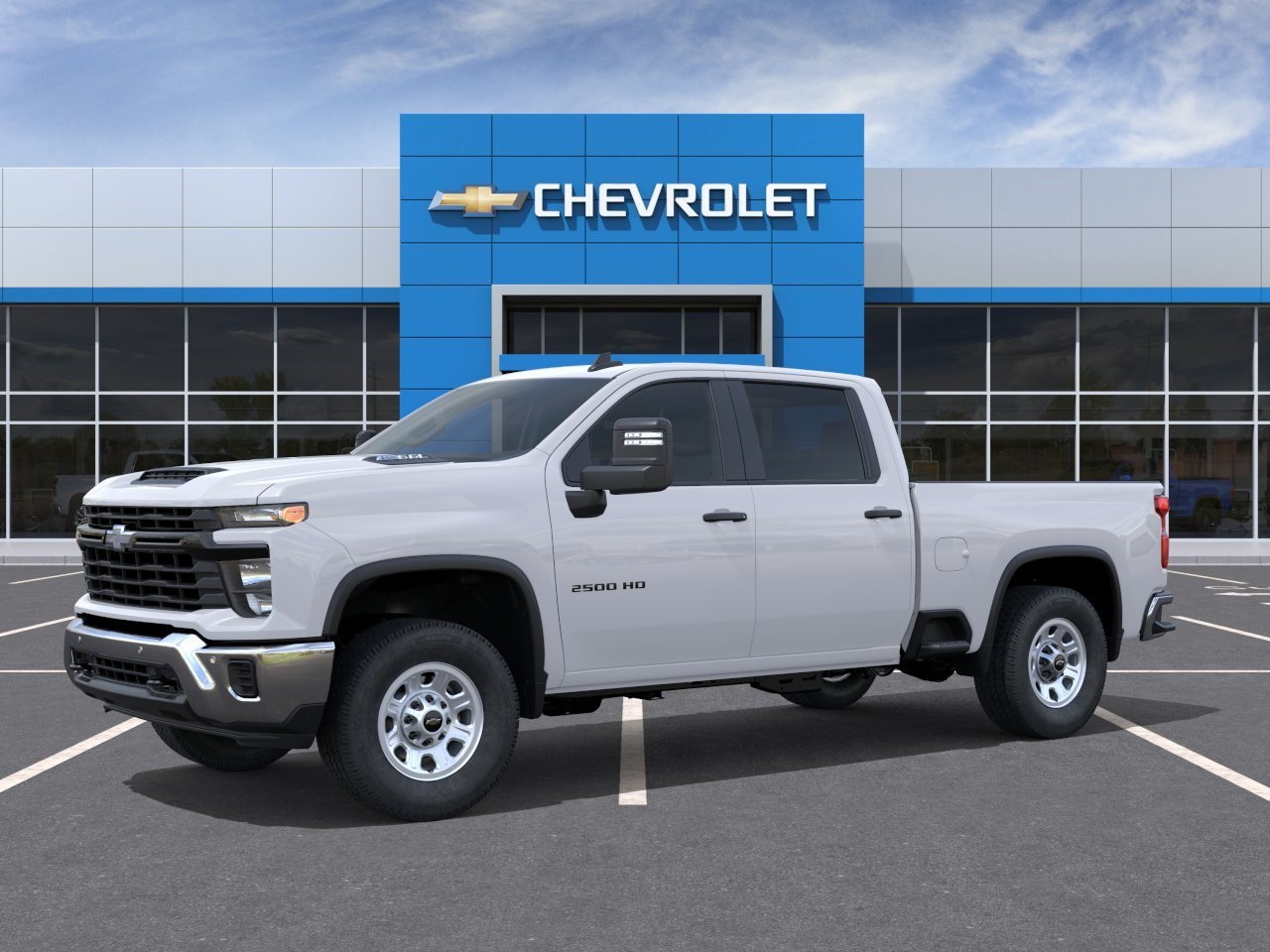 New 2026 Summit White Chevrolet Work Truck image 2