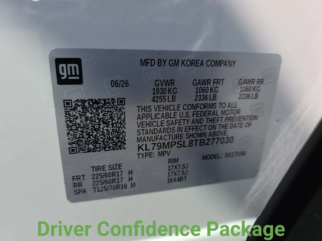 New 2026 White Chevrolet LT image 22