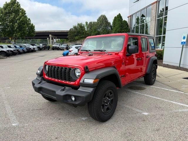 New 2026 Firecracker Red Clear-Coat Exterior Paint Jeep Sport image 2