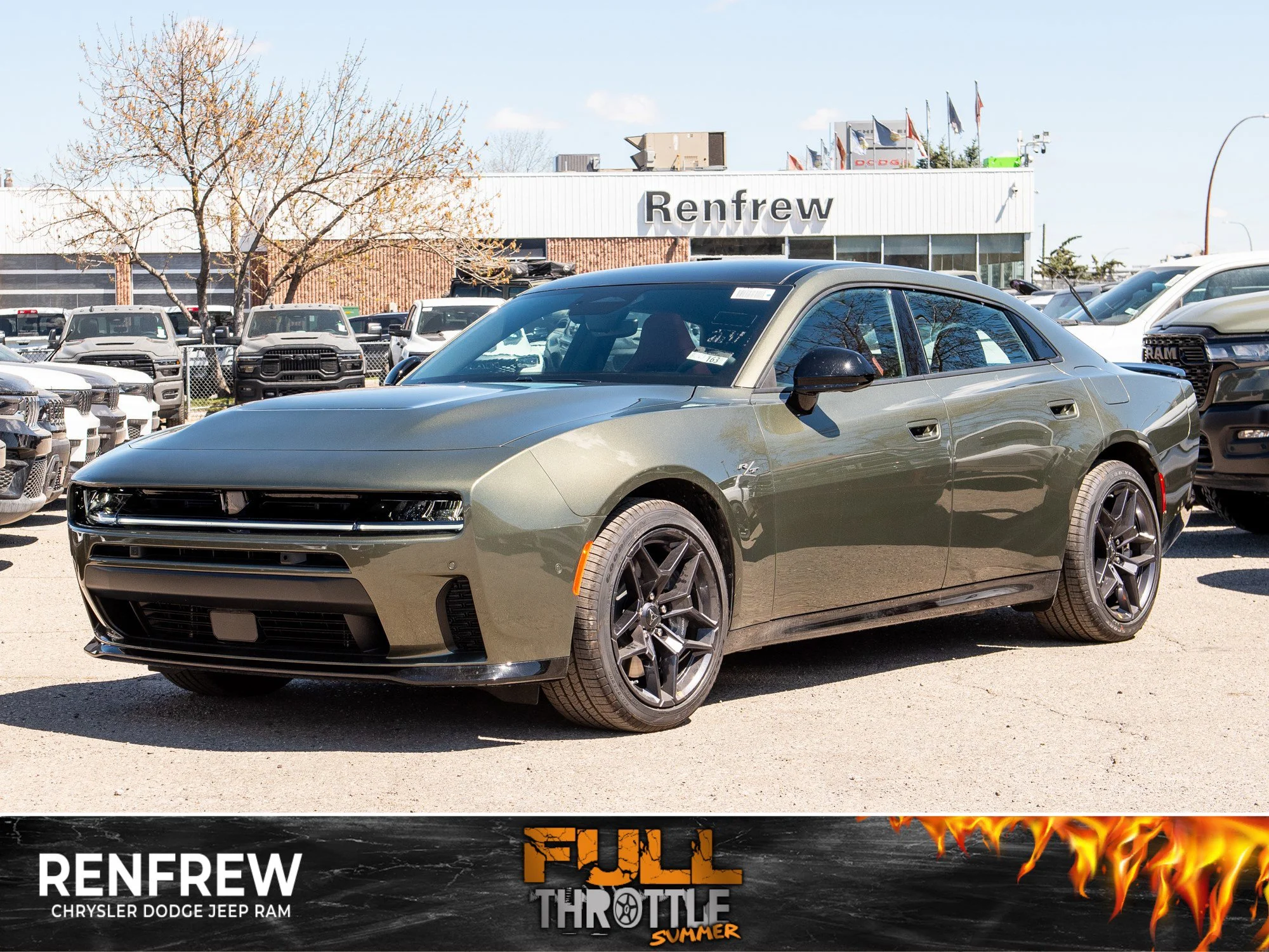 New 2026 Green Dodge R/T Plus* 4-Door AWD image 1
