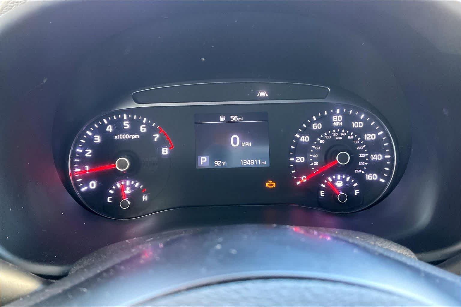 Used 2022 Inferno Red Kia LX image 24