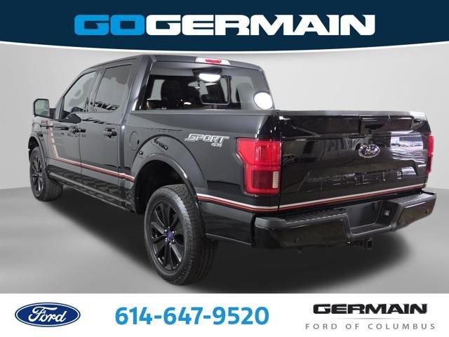 Certified Used 2020 Agate Black Metallic Ford Lariat image 12