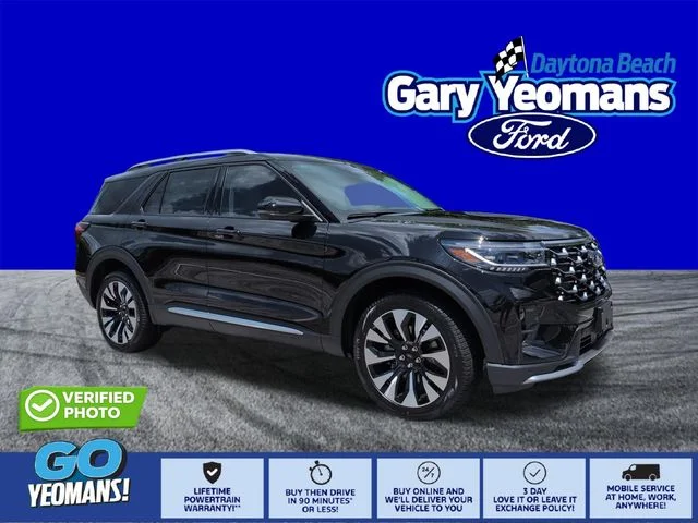 New 2026 Agate Black Metallic Ford Platinum™ image 1