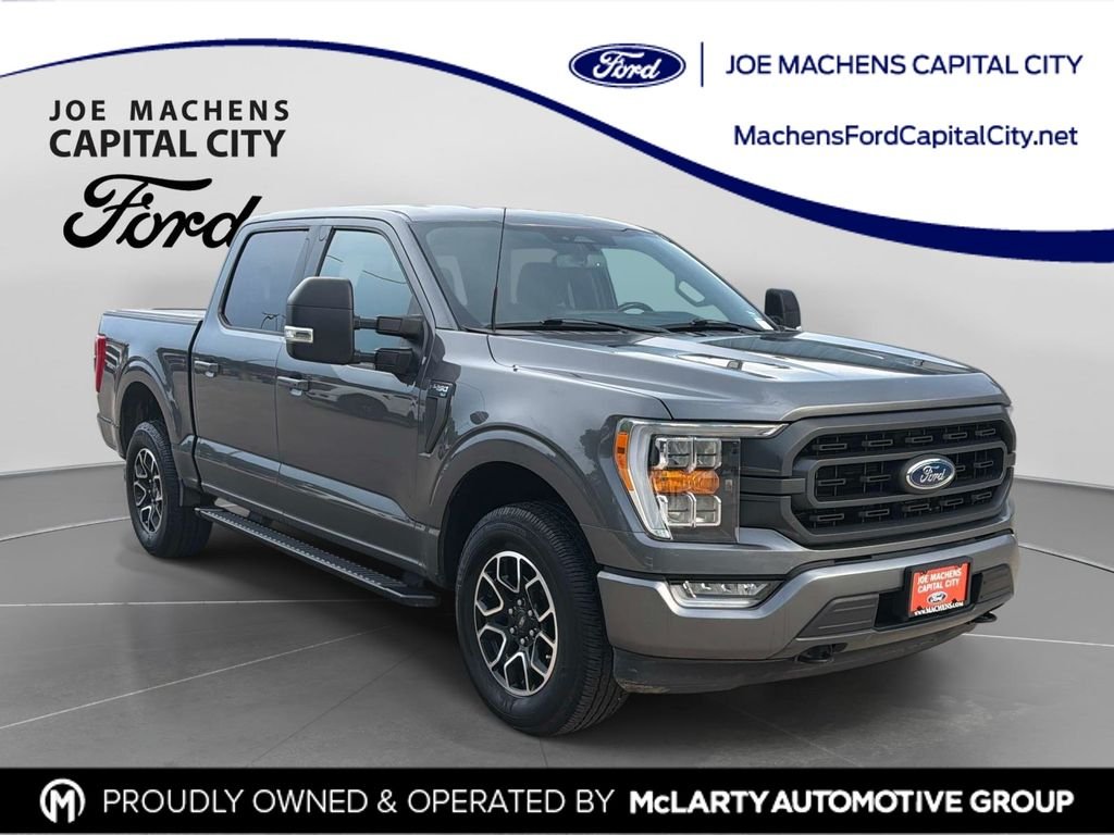 Used 2022 Gray Ford XLT image 1