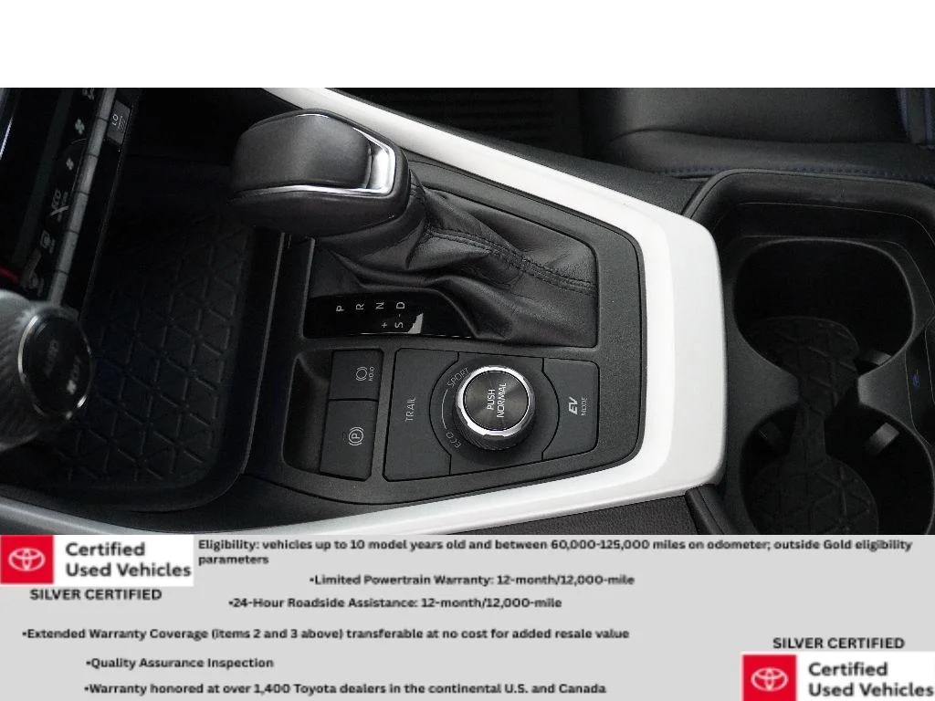 Certified Used 2021 Blizzard Pearl/Midnight Black Metallic Toyota Hybrid XSE image 25
