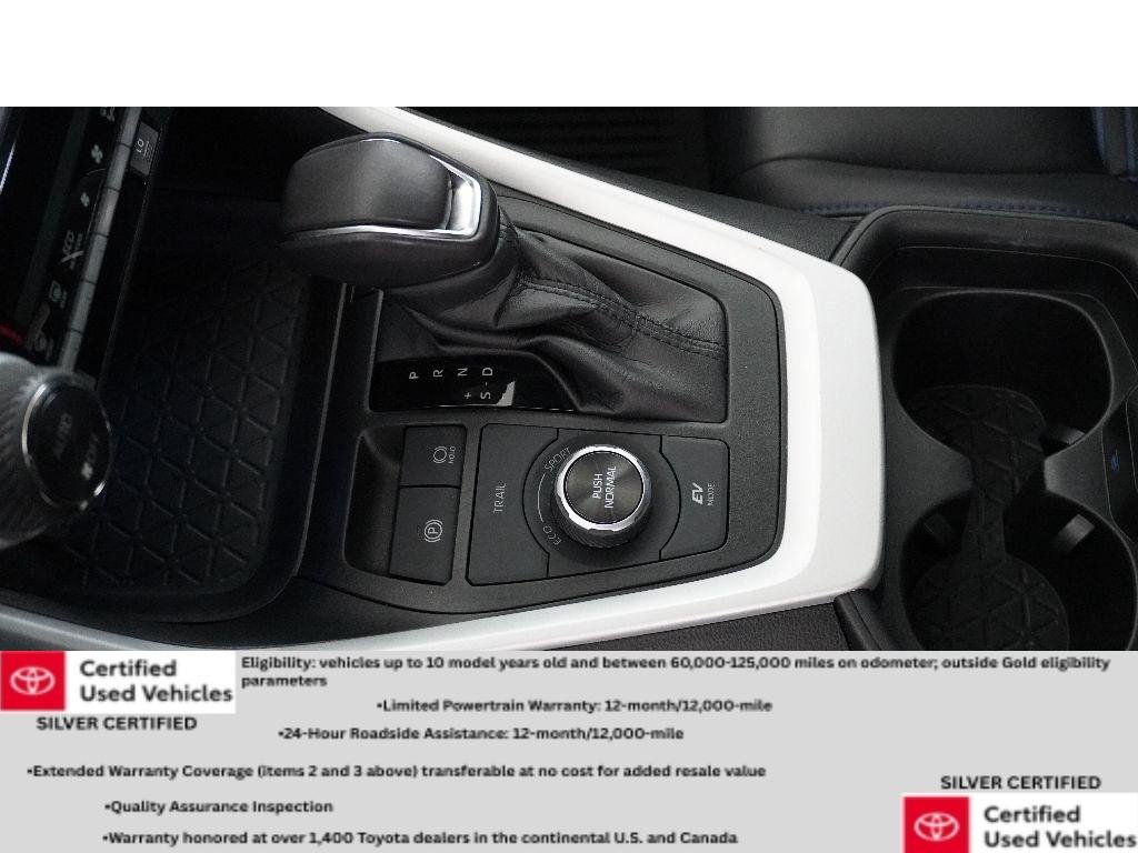 Used 2021 Blizzard Pearl/Midnight Black Metallic Toyota Hybrid XSE image 25
