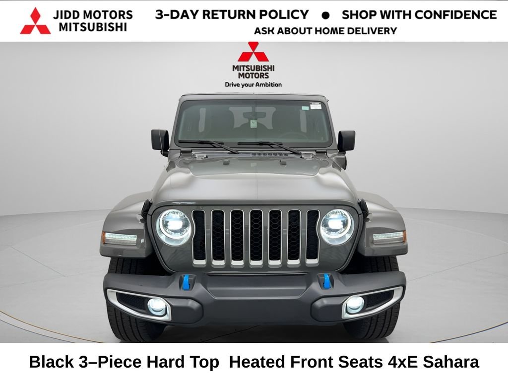 Used 2023 Jeep Wrangler 4xe Sahara 4XE with VIN 1C4JJXP62PW698915 for sale in Des Plaines, IL