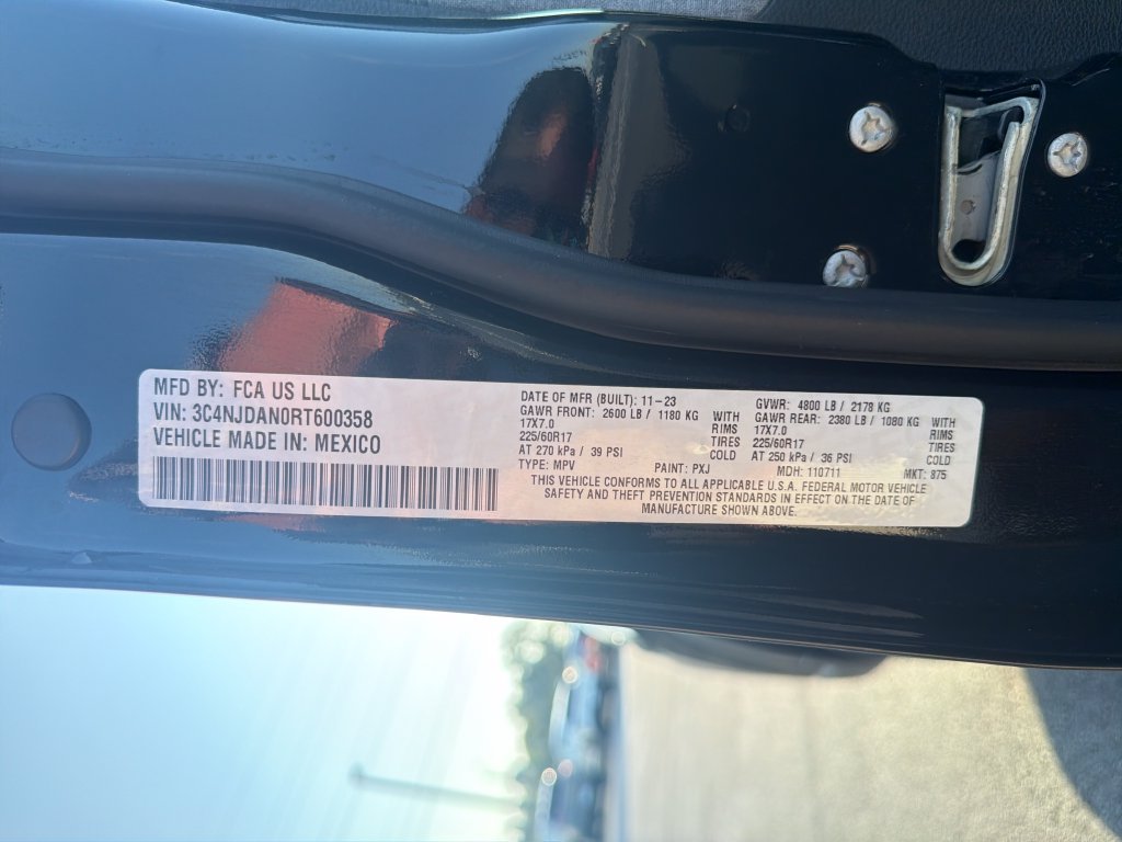 Used 2024 Black Jeep Sport image 18