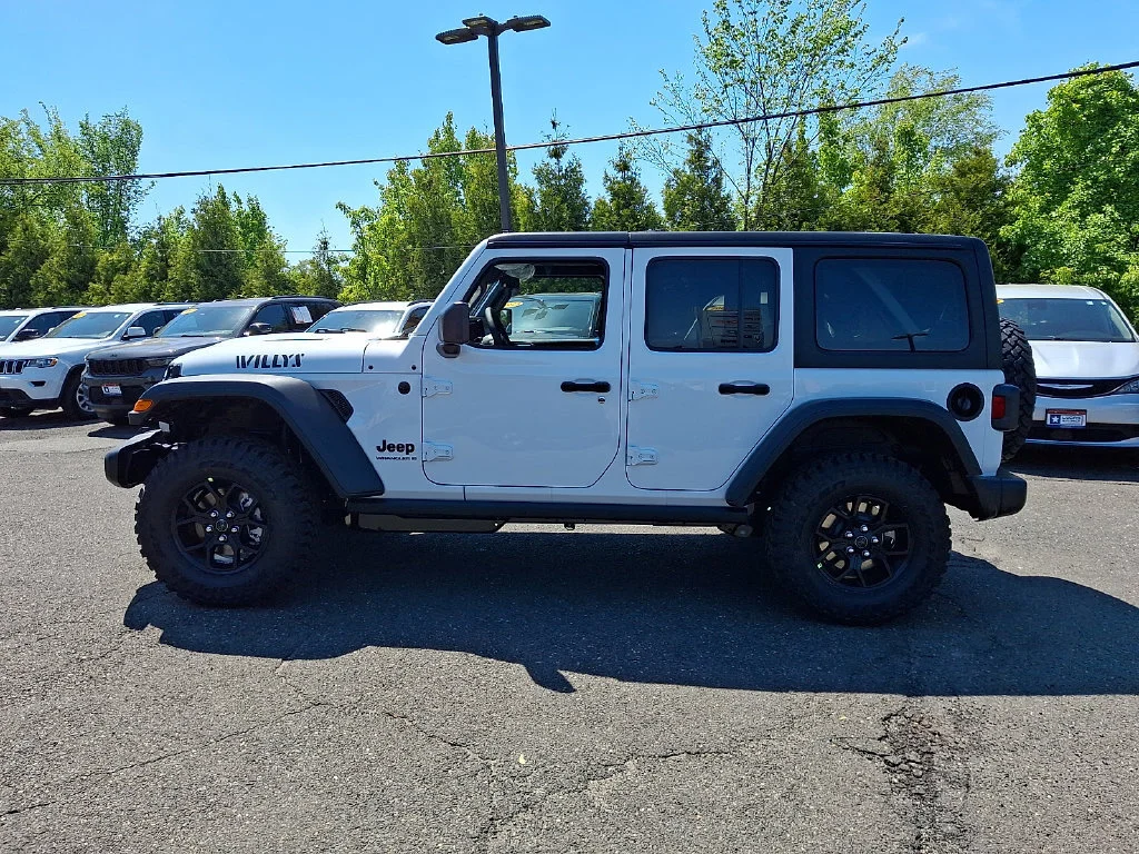 New 2026 Bright White Clear-Coat Exterior Paint Jeep Willys image 5