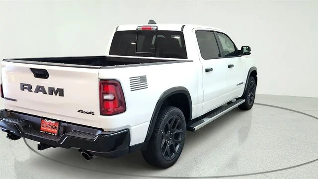 New 2026 Bright White Clear-Coat Exterior Paint RAM Laramie image 13