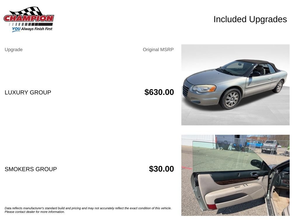 Used 2005 Satin Jade Pearl Chrysler Limited image 4