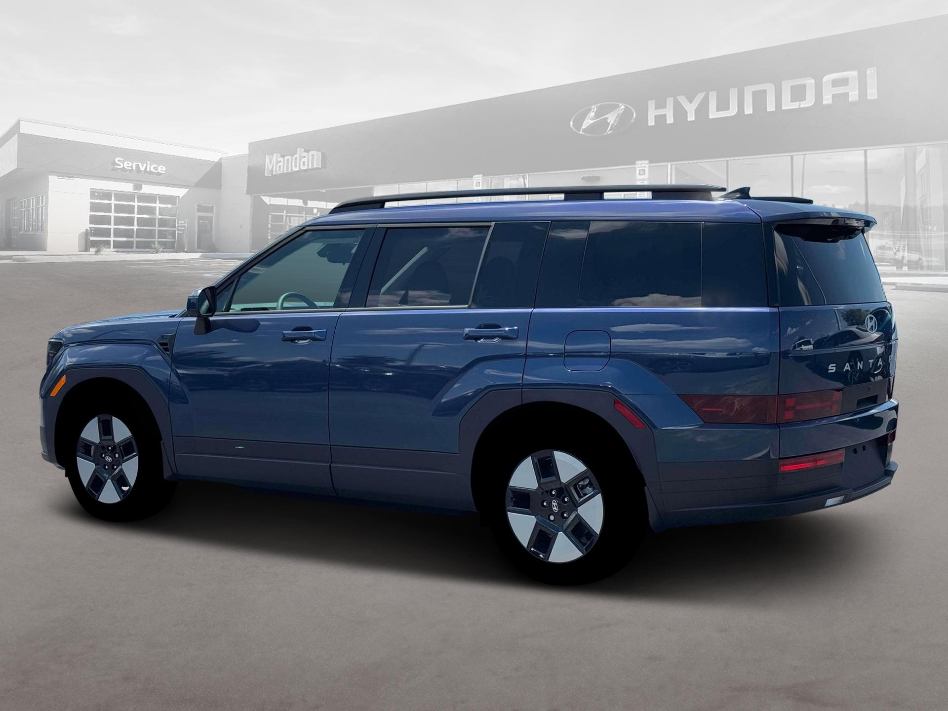 New 2026 Blue Hyundai SEL image 4