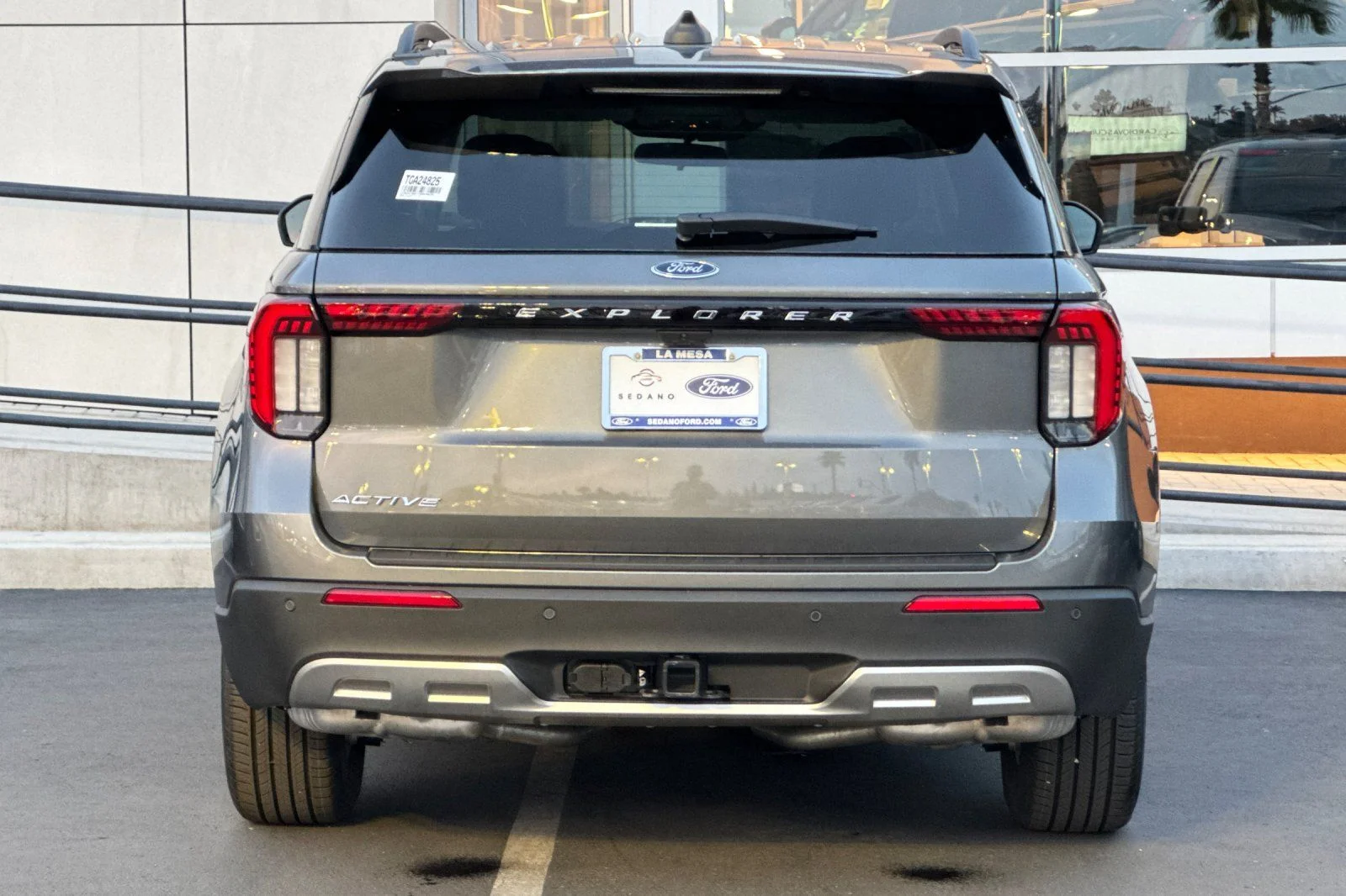 New 2026 Carbonized Gray Metallic Ford Active image 4