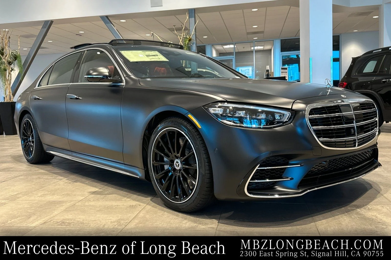 New 2026 Black Mercedes-Benz S 580 image 1