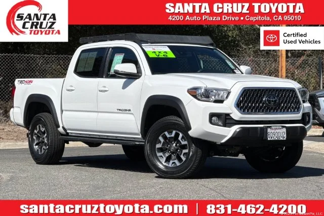 Certified Used 2019 White Toyota TRD Off-Road image 1