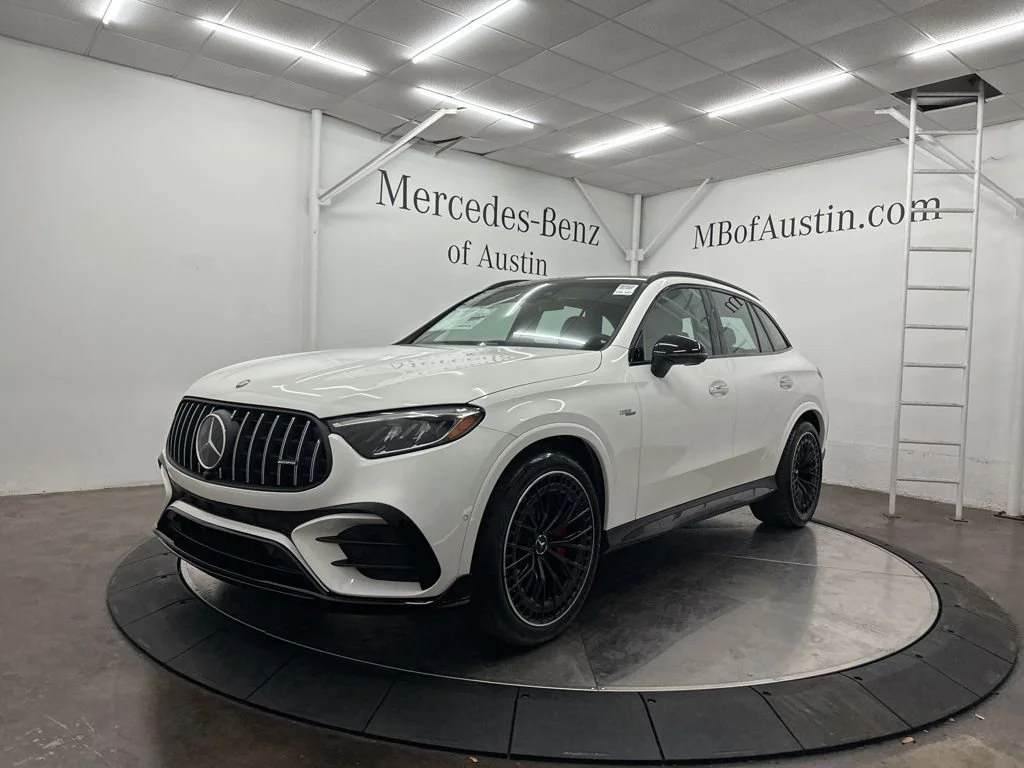 New 2026 White Mercedes-Benz GLC 43 AMG® image 3