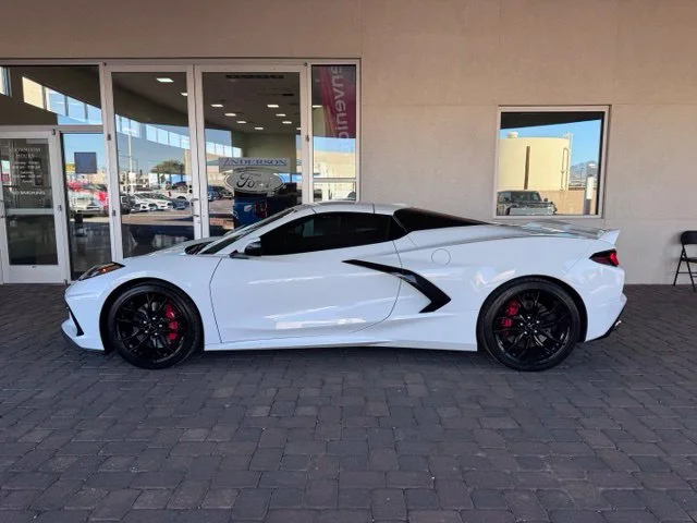 Certified Used 2023 Arctic White Chevrolet Stingray image 2