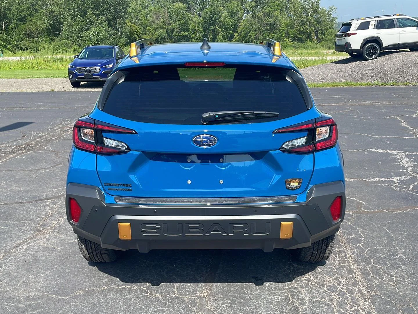 New 2026 Geyser Blue Subaru Wilderness image 4
