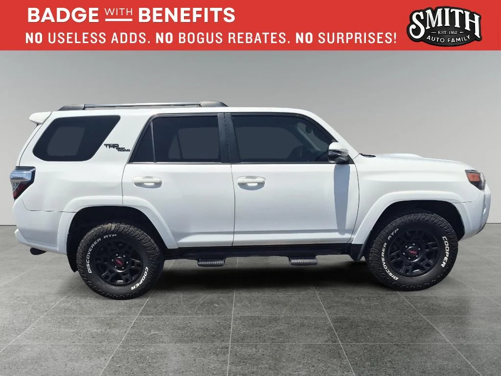 Used 2019 Super White Toyota TRD Off Road Premium image 3