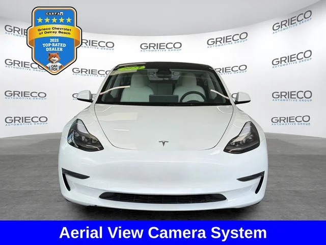 Used 2023 Tesla Model 3 Base with VIN 5YJ3E1EA4PF586669 for sale in Delray Beach, FL