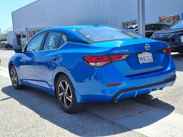 Certified Used 2025 Blue Nissan SV image 4