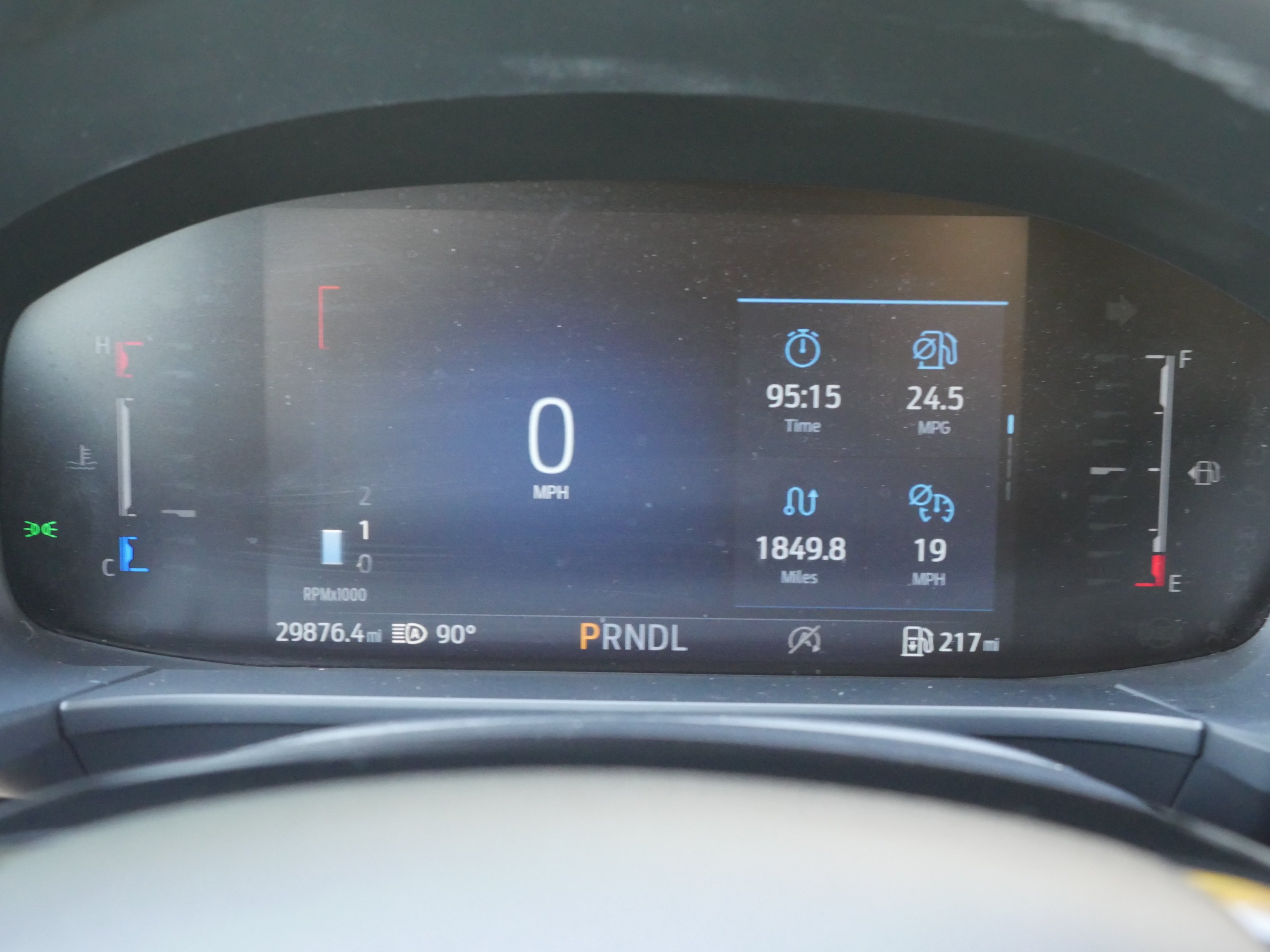 Certified Used 2025 Vapor Blue Metallic Ford Active image 7