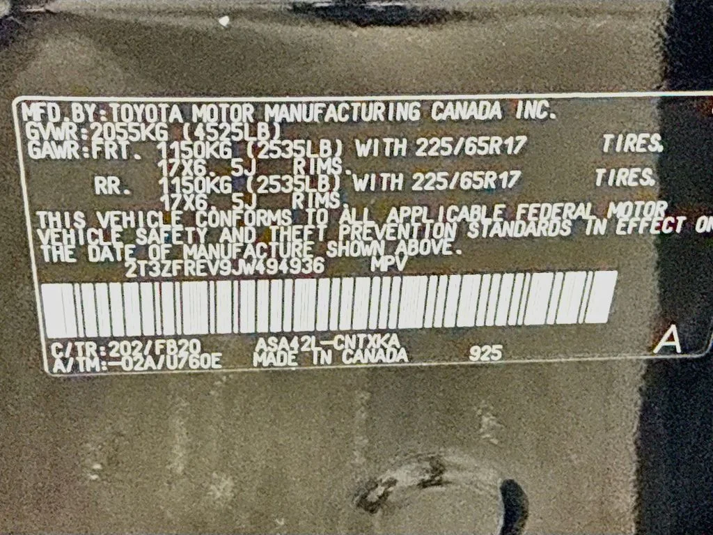 Certified Used 2018 Black Toyota LE image 30