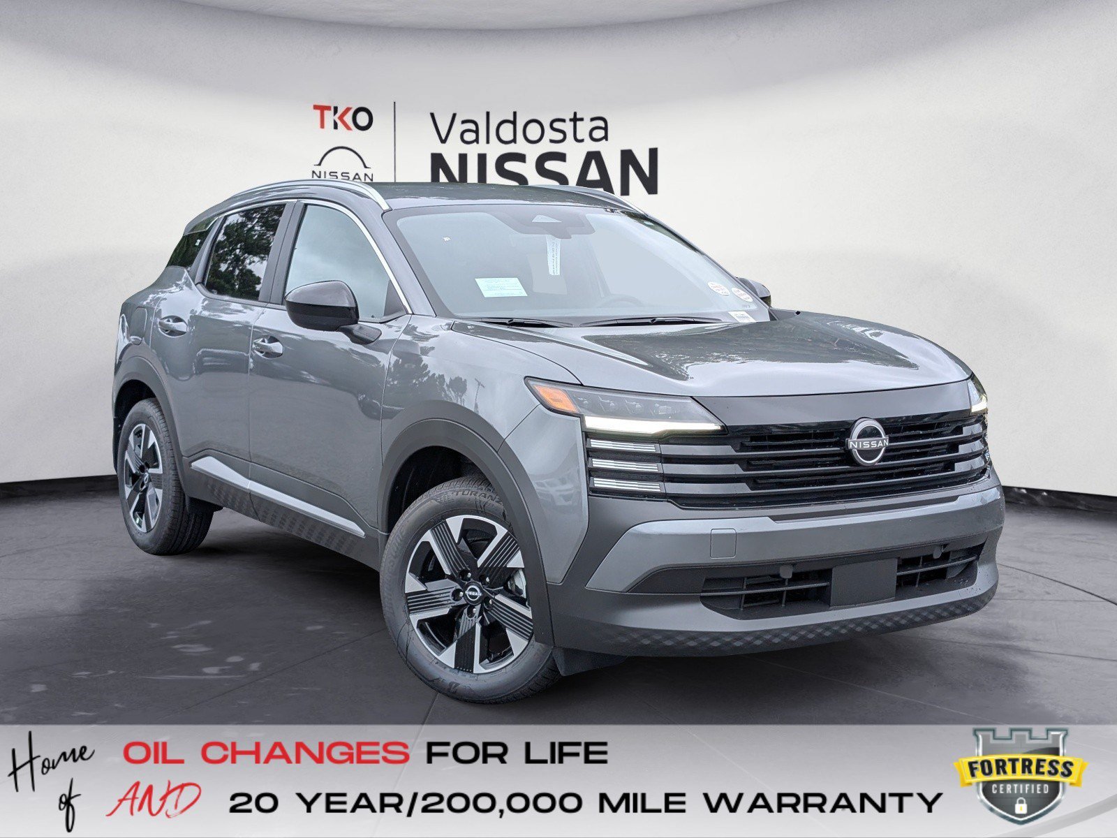 New 2026 Gun Metallic Nissan SV image 1