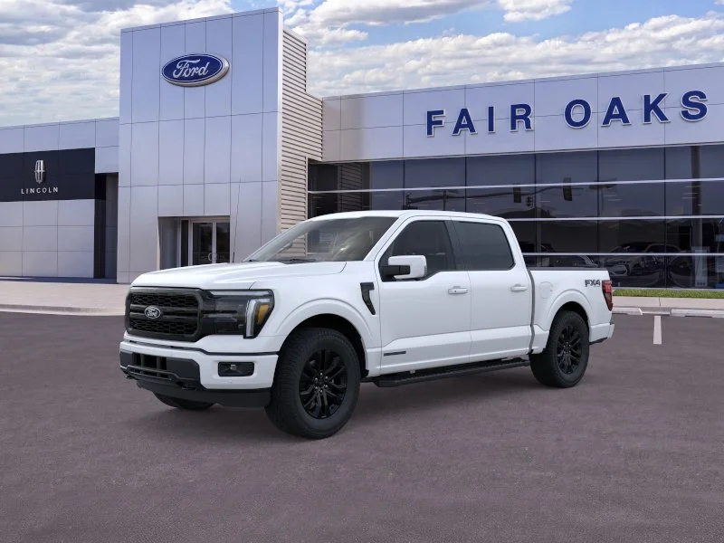 New 2026 Star White Metallic Tri-Coat Ford Lariat image 1