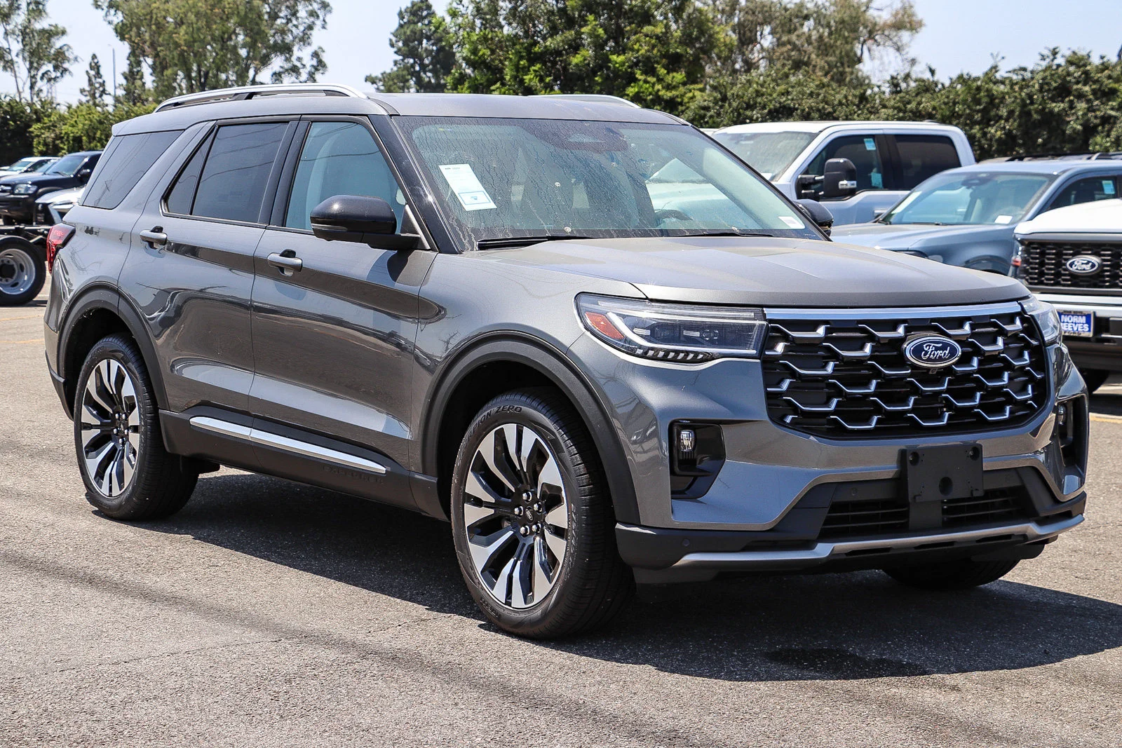 New 2026 Carbonized Gray Metallic Ford Platinum™ image 3