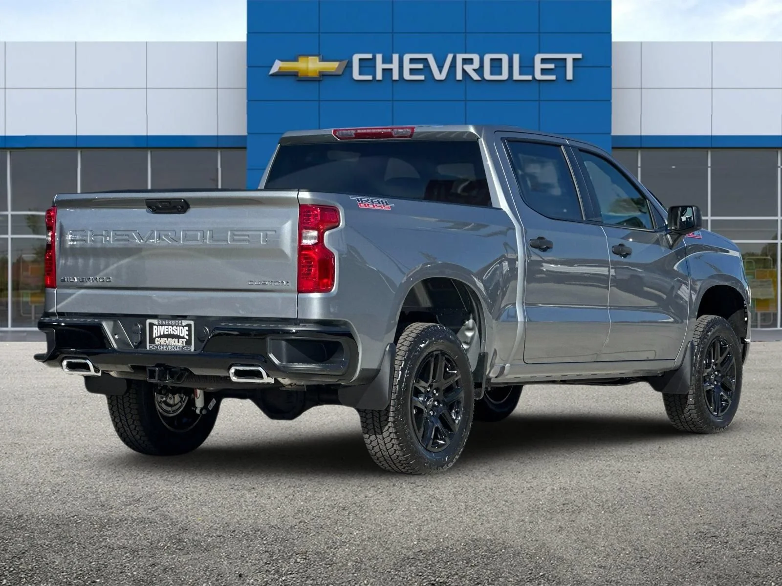 New 2026 Sterling Gray Metallic Chevrolet Custom Trail Boss image 4