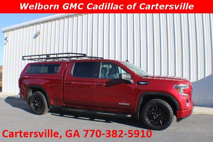 Used 2021 Cayenne Red Tintcoat GMC Elevation image 1