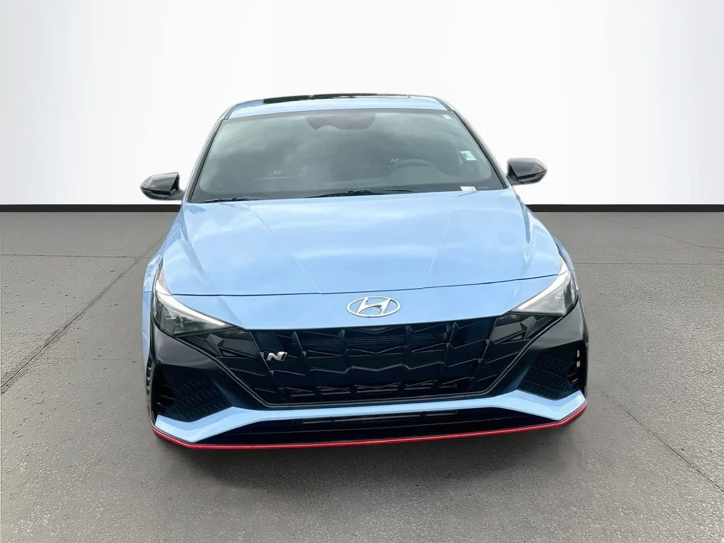 Used 2022 Blue Hyundai Base image 2