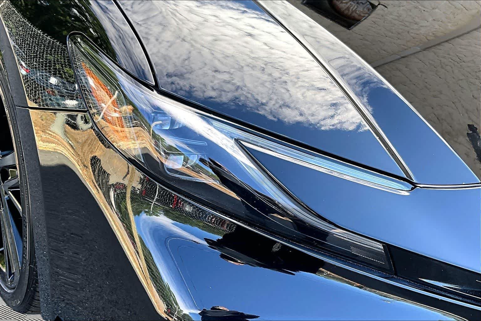 Used 2025 Midnight Black Metallic Toyota XSE image 28