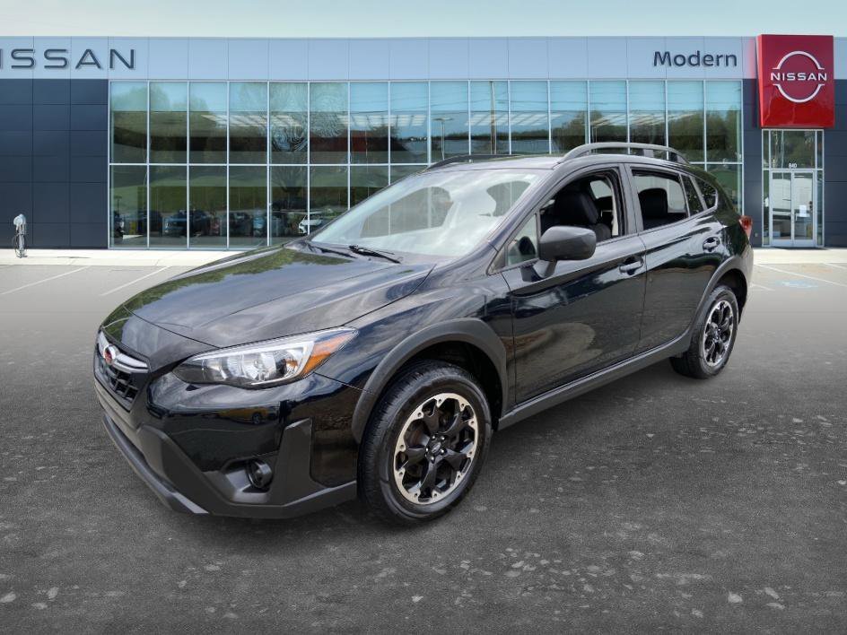 Used 2022 Crystal Black Silica Subaru Base image 1
