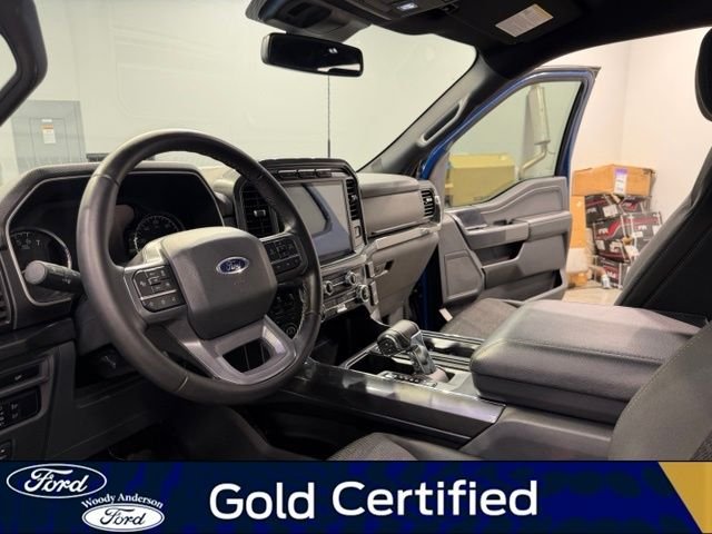 Used 2023 Atlas Blue Metallic Ford XLT image 9