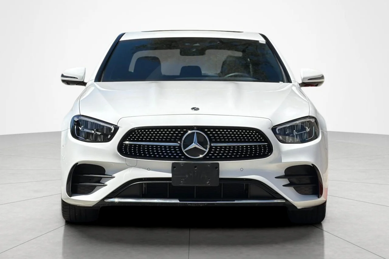 Certified Used 2022 Polar White Mercedes-Benz E 350 image 8