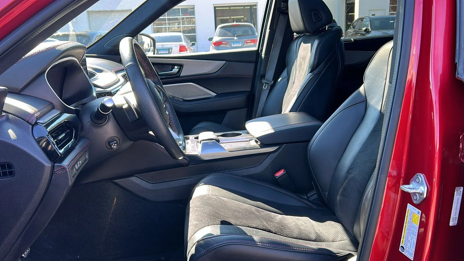 Certified Used 2023 Performance Red Pearl Acura SH-AWD with A-Spec Package image 10