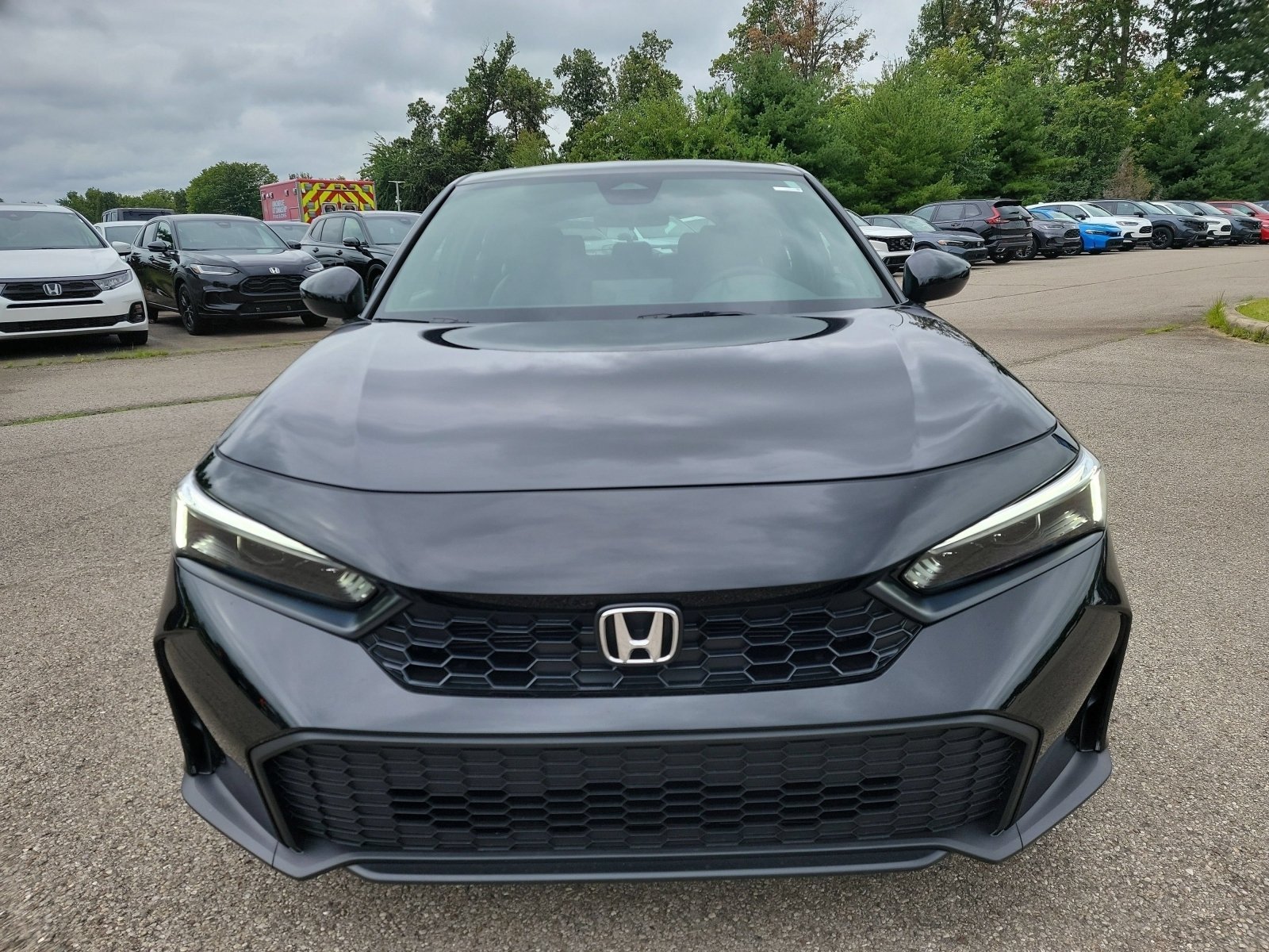 New 2026 Crystal Black Pearl Honda Sport image 2
