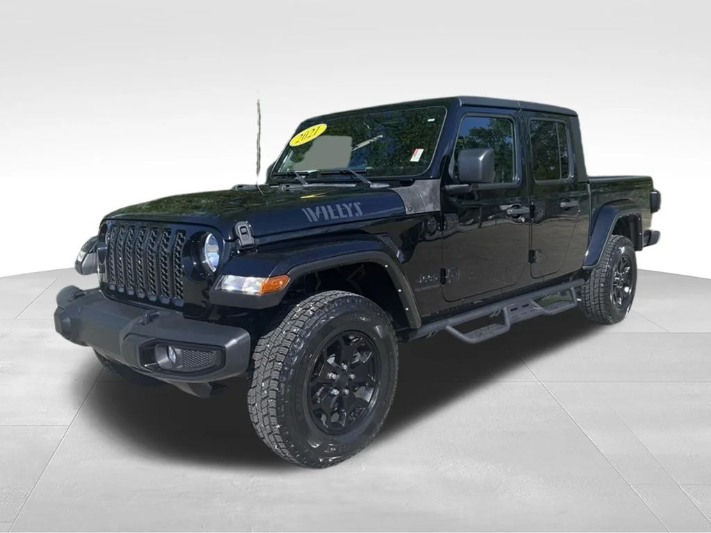 Used 2021 Black Jeep Willys image 3