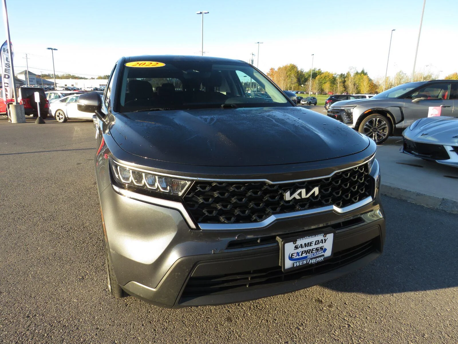 Used 2022 Gravity Gray Kia LX image 4