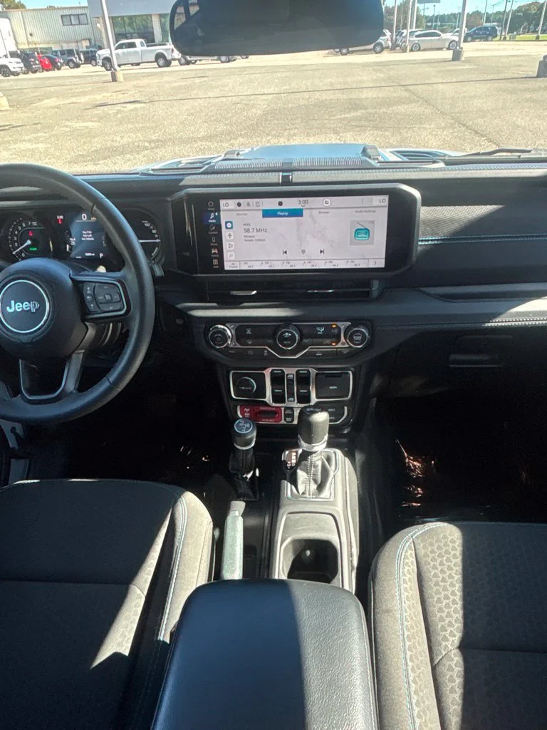 Used 2024 Silver Jeep Rubicon 4xe image 24