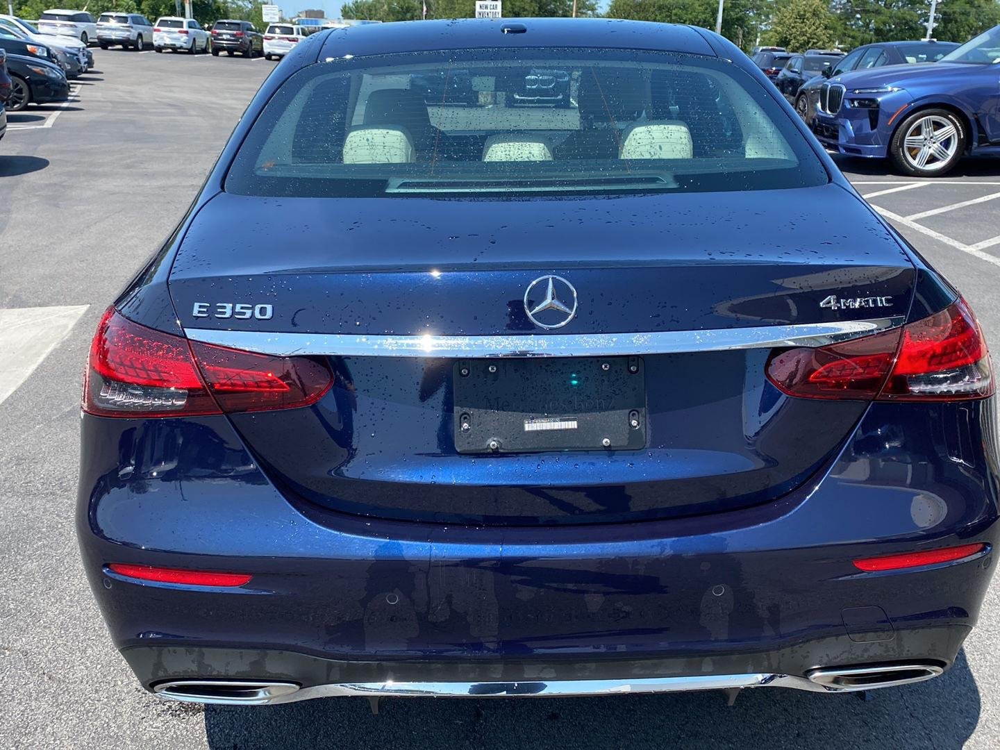 Used 2021 Lunar Blue Metallic Mercedes-Benz E 350 image 3