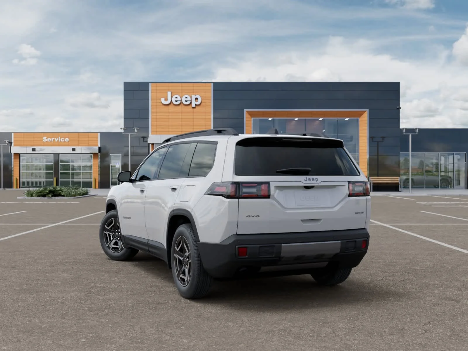 New 2026 Bright White Clearcoat Jeep Laredo image 3