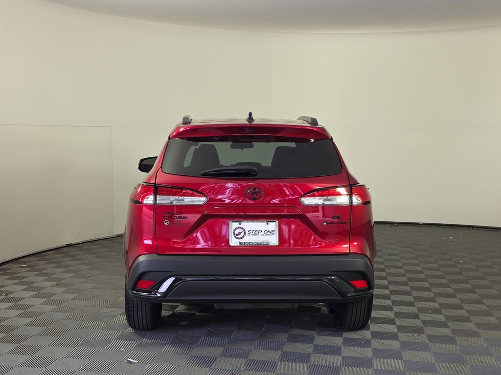 Used 2025 Red Toyota Hybrid SE image 6