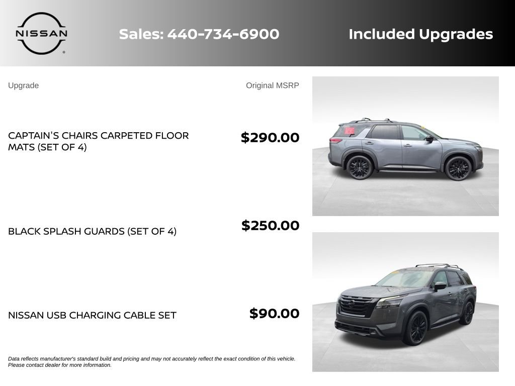 Certified Used 2024 Gun Metallic Nissan Platinum image 9